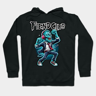 Dancing Zombie with Headphone Hoodie